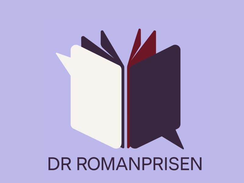 Billedet forestiller logoet for DR Romanprisen