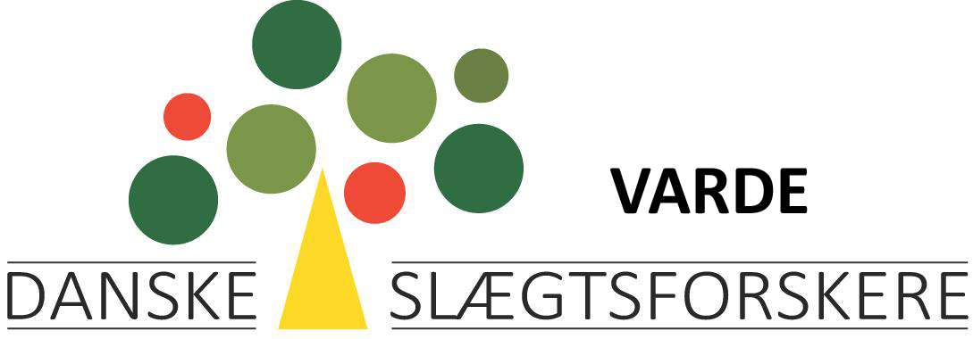 Logoet forestiller logoet for Danske Slægtsforskere.