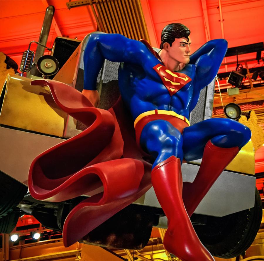 En superhelt - faktisk er det selveste Superman
