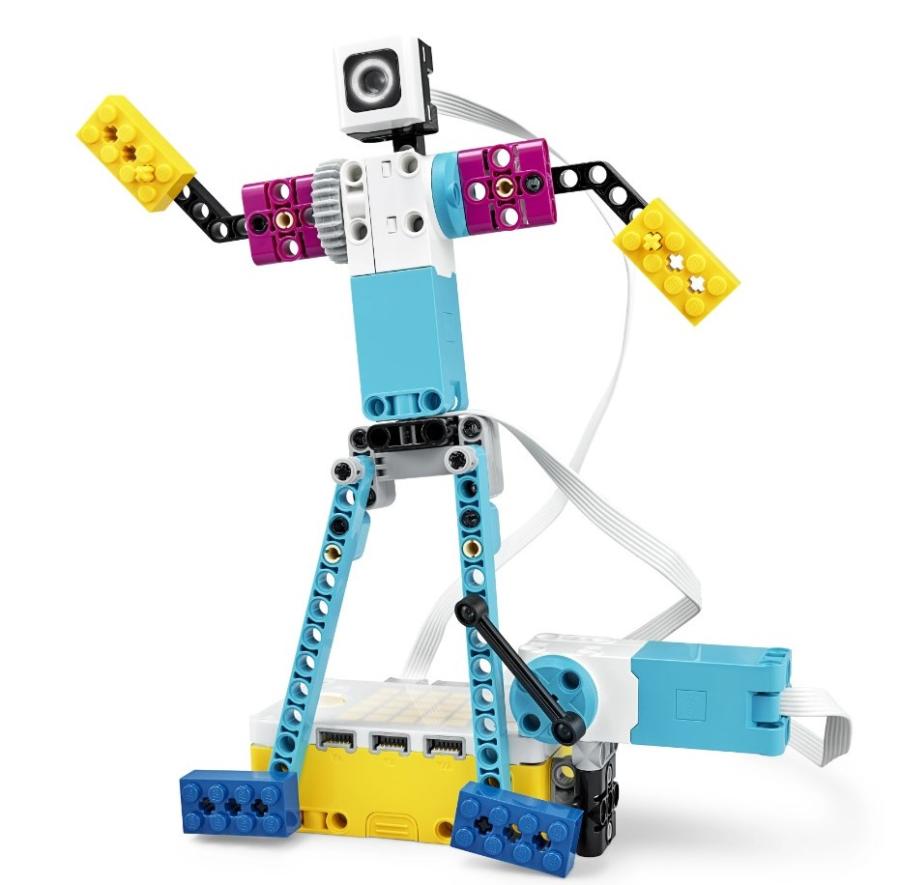 En robot bygget af lego