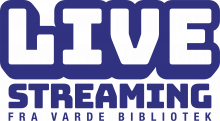 Logo Varde Biblioteks livestreaming